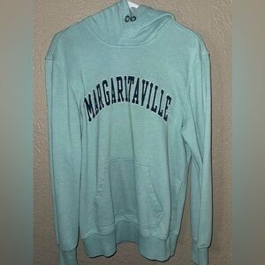 light blue Margaritaville hoodie